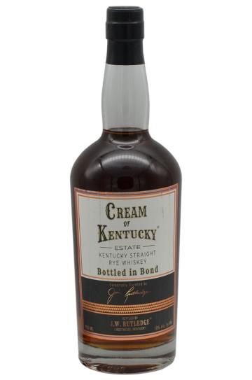 J. W. Rutledge Cream of Kentucky Bottled in Bond Straight Rye Whiskey