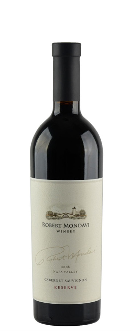 2008 Robert Mondavi Winery Cabernet Sauvignon Reserve