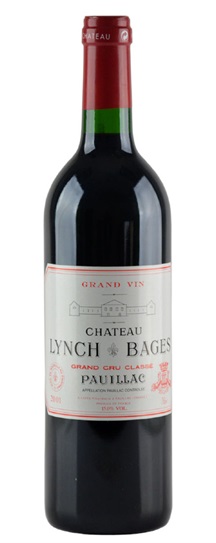2001 Lynch Bages Bordeaux Blend