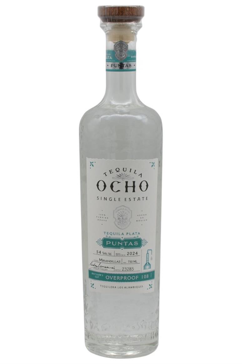 Tequila Ocho Puntas Mirandillas Single Estate Tequila Plata 2024