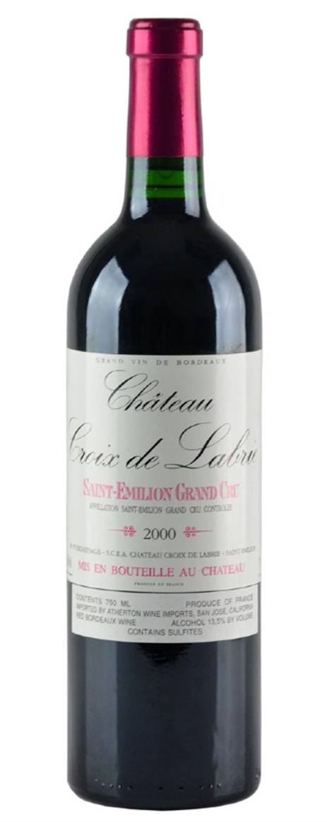 2000 Croix de Labrie Bordeaux Blend
