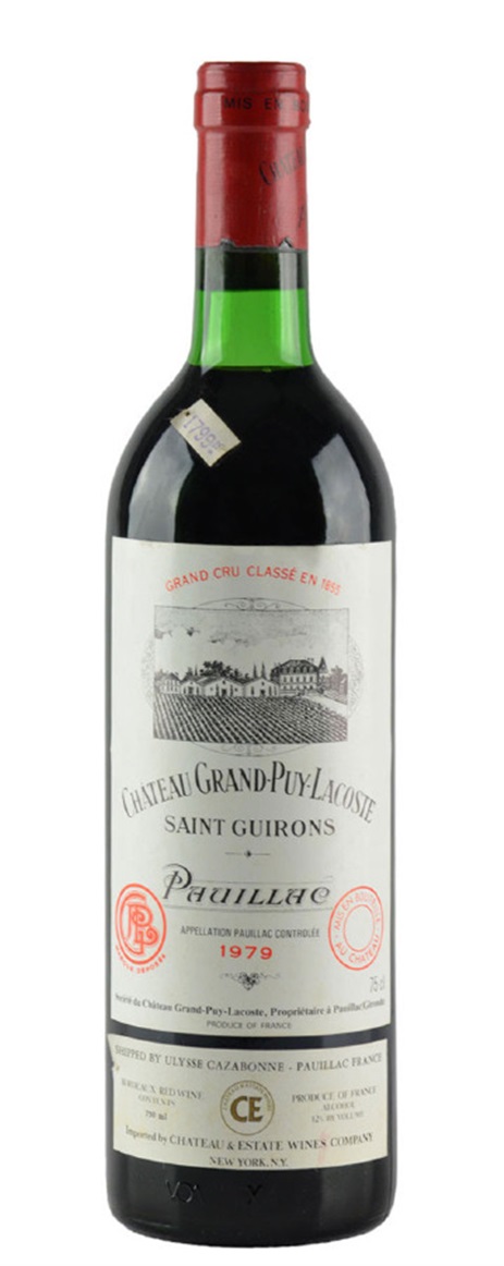 1978 Grand-Puy-Lacoste Bordeaux Blend