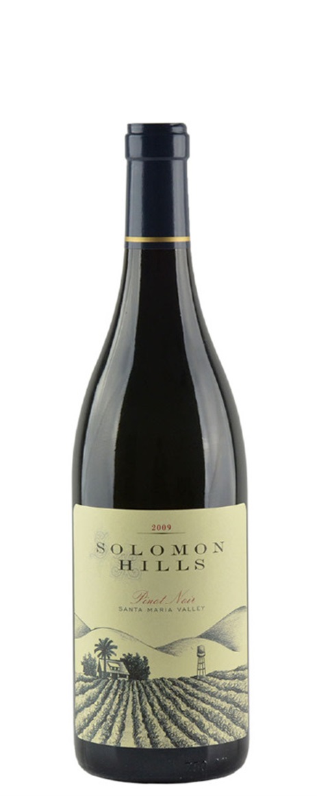 2009 Solomon Hills Winery Pinot Noir Solomon Hills Vineyard
