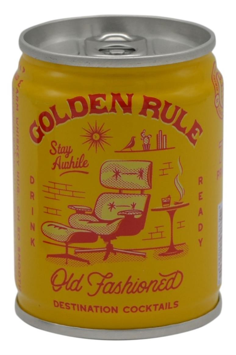 Golden Rule Spirits Old Fashioned Cocktail 100ml Single Can