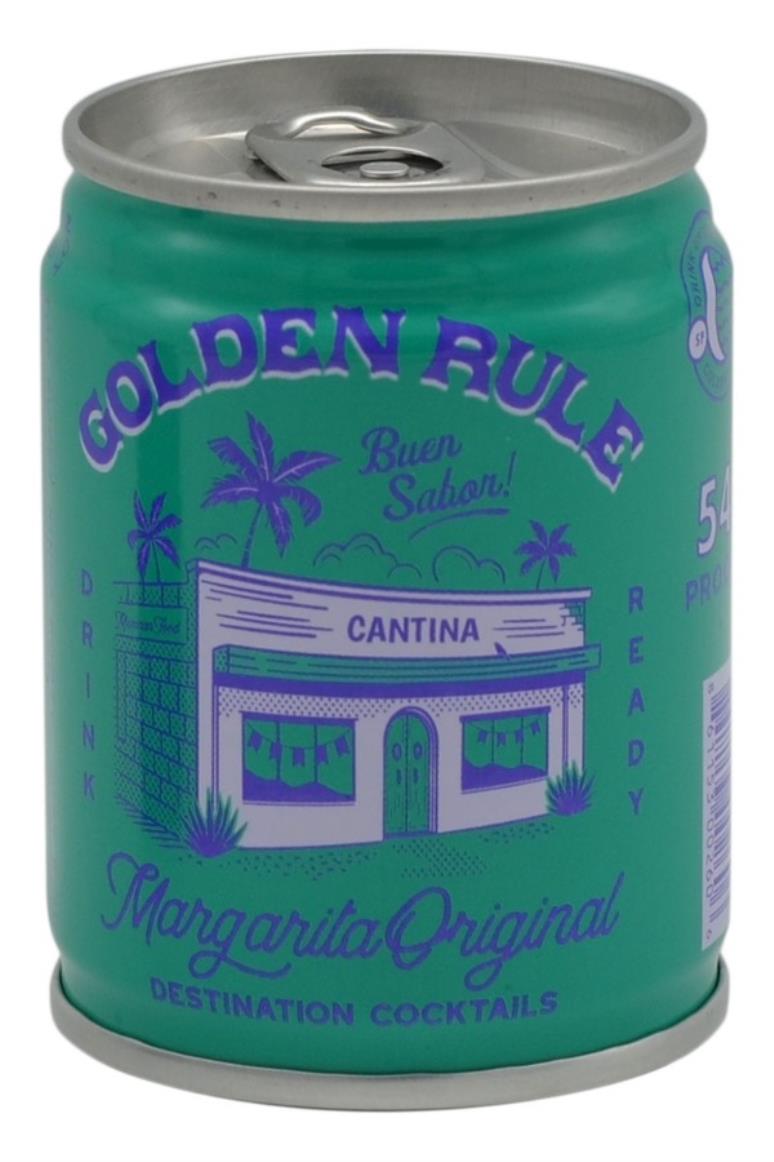 Golden Rule Spirits Margarita Cocktail 100ml Single Can