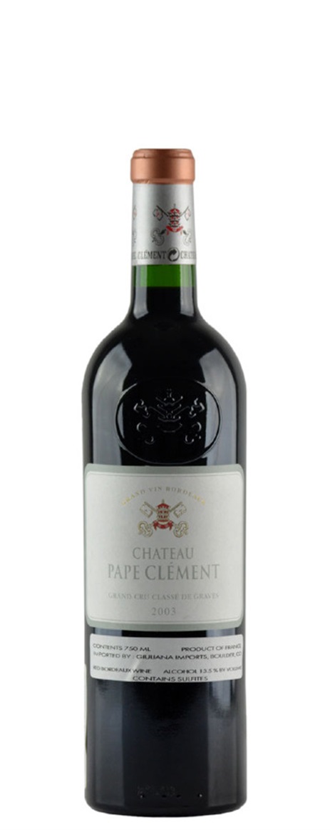 2003 Pape Clement Bordeaux Blend