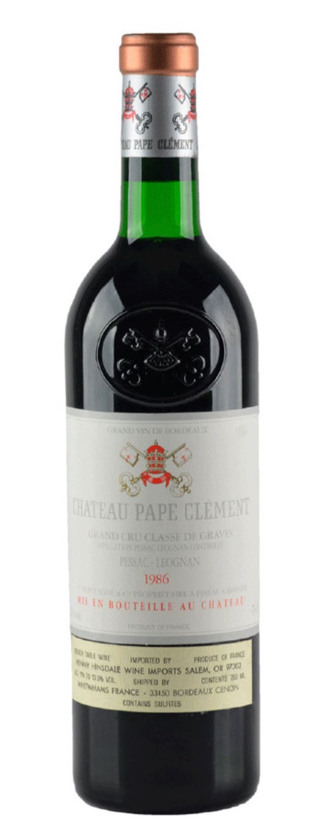 1986 Pape Clement Bordeaux Blend