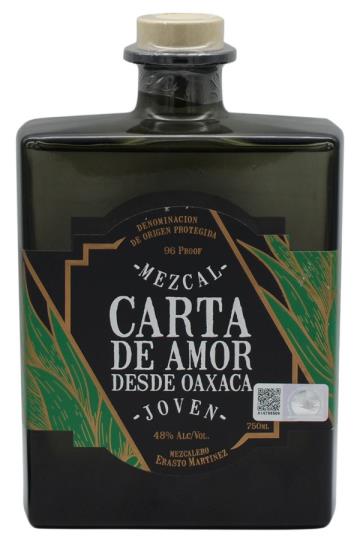 Carta de Amor Tobala Mezcal Joven