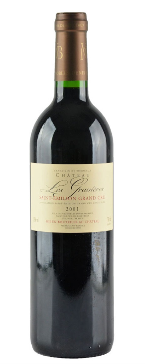 2001 Les Gravieres Bordeaux Blend