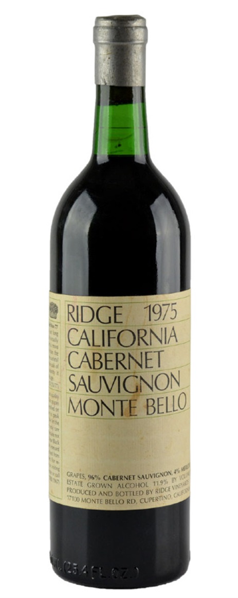 1975 Ridge Monte Bello