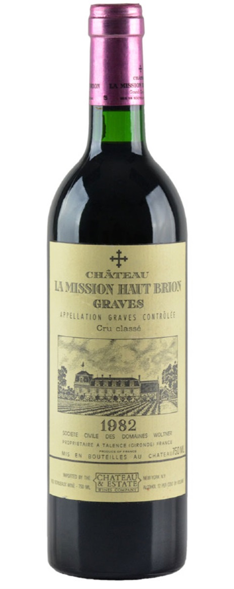 1982 La Mission Haut Brion Bordeaux Blend