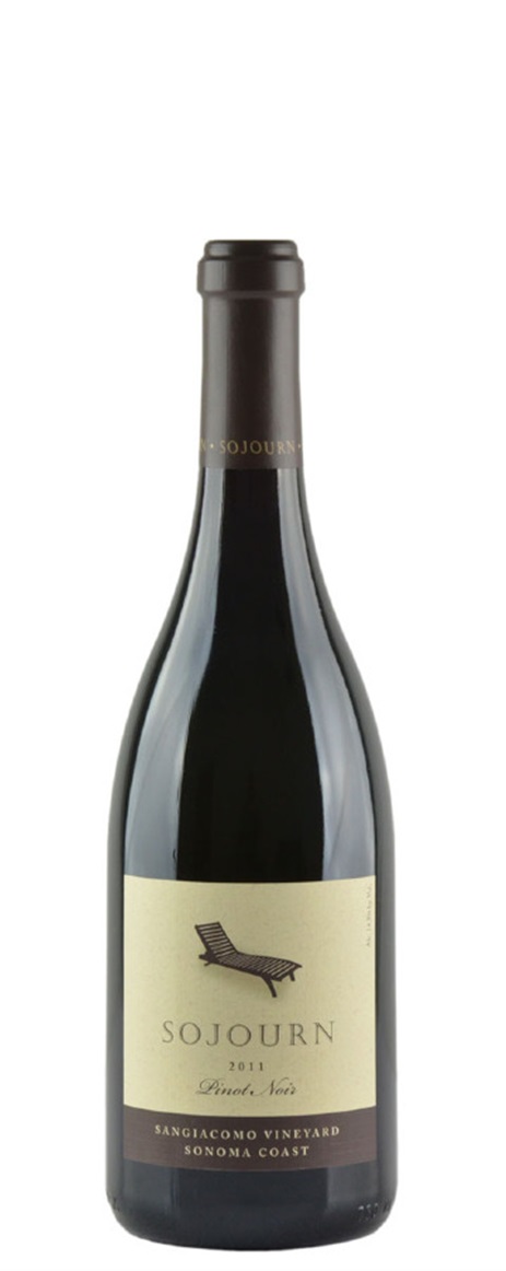 2011 Sojourn Cellars Pinot Noir Sangiacomo Vineyard
