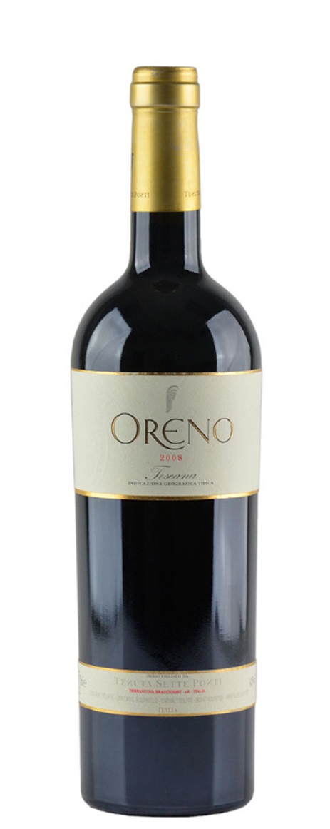 2008 Sette Ponti Oreno Proprietary Red Wine