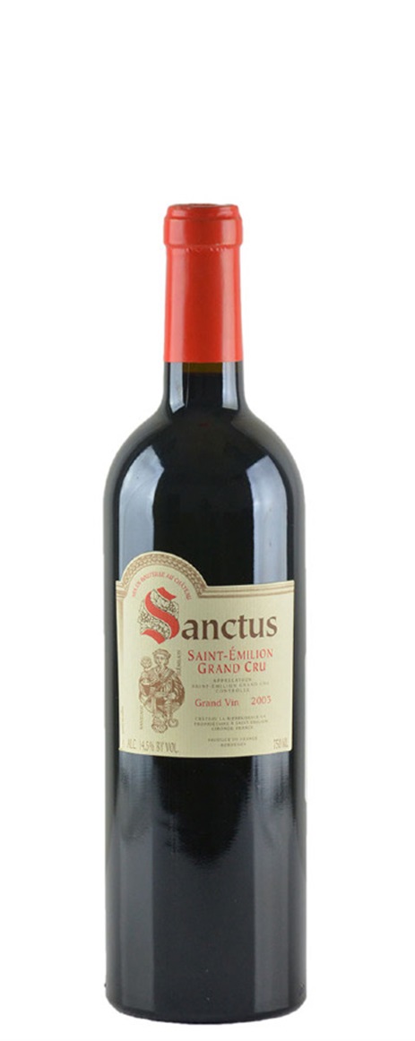 2003 Sanctus Bordeaux Blend