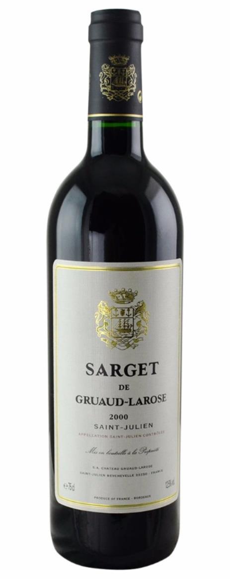 2000 Sarget de Gruaud Larose Bordeaux Blend