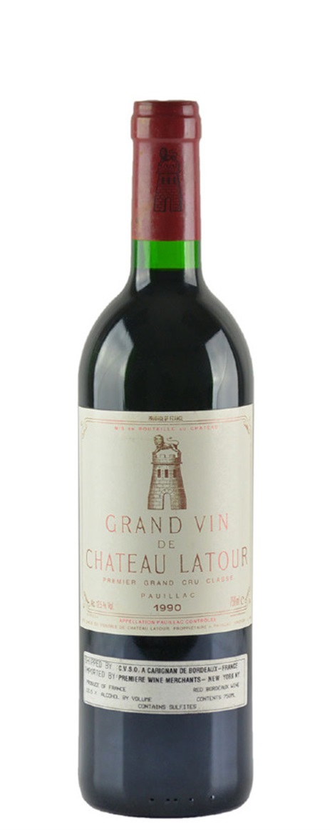 1992 Chateau Latour Bordeaux Blend