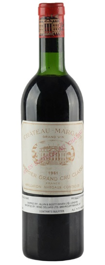 1970 Chateau Margaux Bordeaux Blend