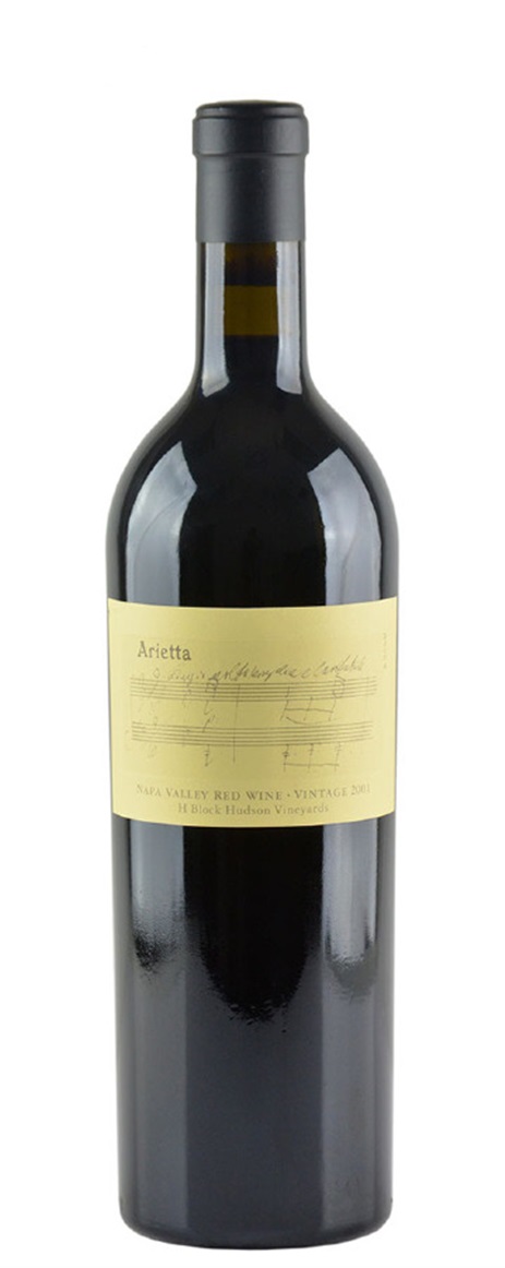 2001 Arietta Arietta Proprietary Red H Block Hudson Vineyard