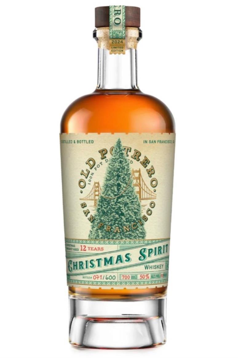Old Potrero Christmas Spirit 12 Year Christmas Whiskey 700ml