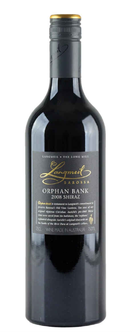2008 Langmeil Winery Shiraz Orphan Bank