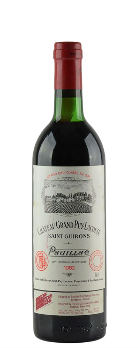 1982 Grand-Puy-Lacoste Bordeaux Blend