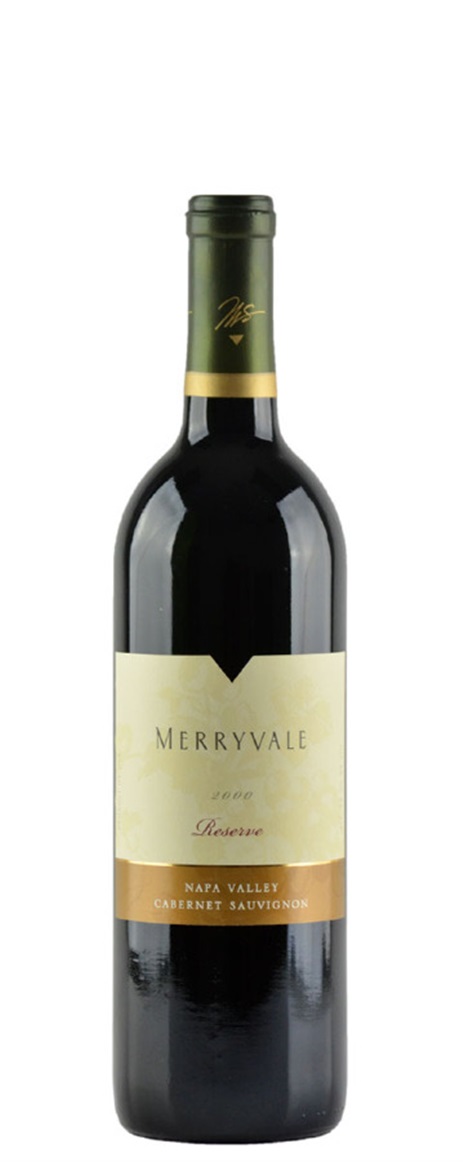 2000 Merryvale Vineyards Cabernet Sauvignon Reserve