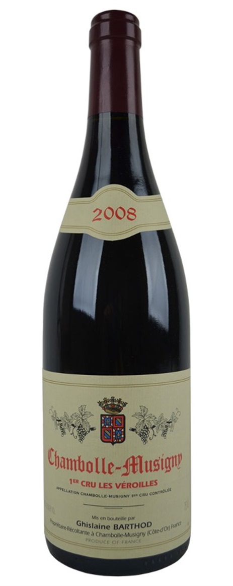 2008 Domaine Ghislaine Barthod Chambolle Musigny les Veroilles