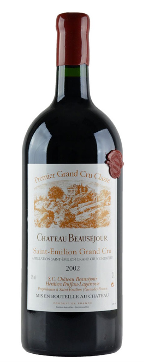 2002 Beausejour (Duffau Lagarrosse) Bordeaux Blend