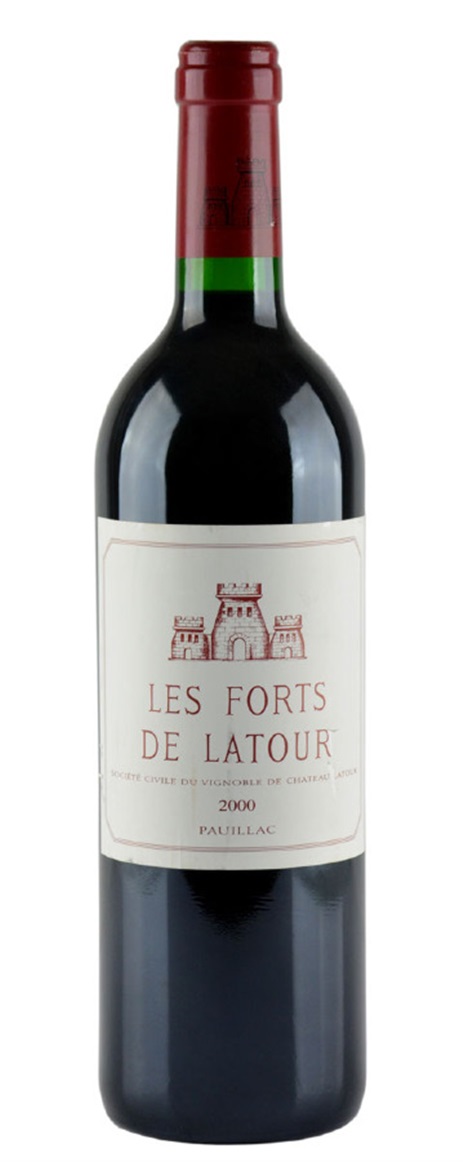 2000 Les Forts de Latour Bordeaux Blend