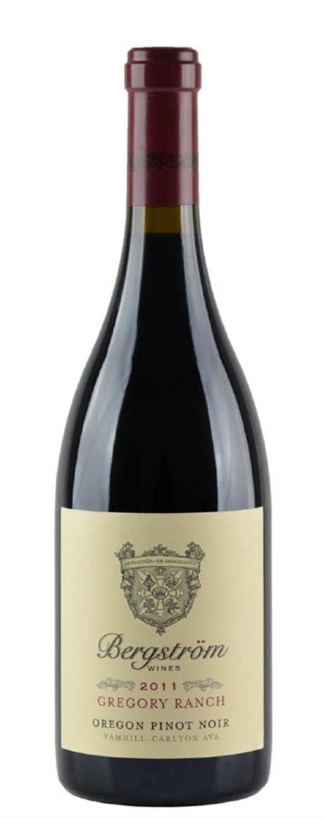 2011 Bergstrom Pinot Noir Gregory Vineyard