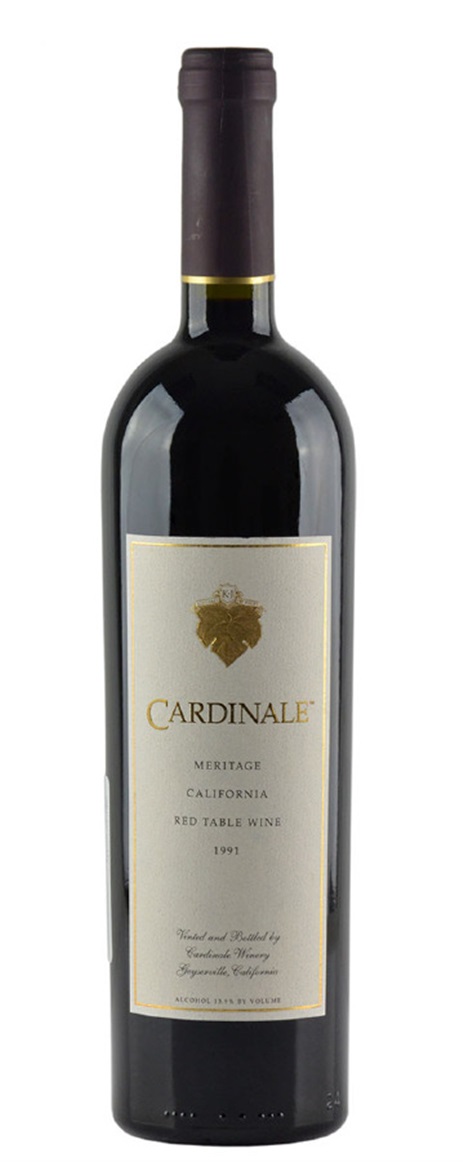 1987 Cardinale Proprietary Red Wine