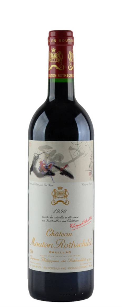 1996 Mouton-Rothschild Bordeaux Blend