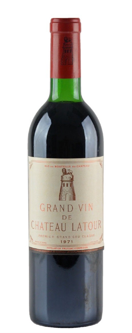 1961 Chateau Latour Bordeaux Blend
