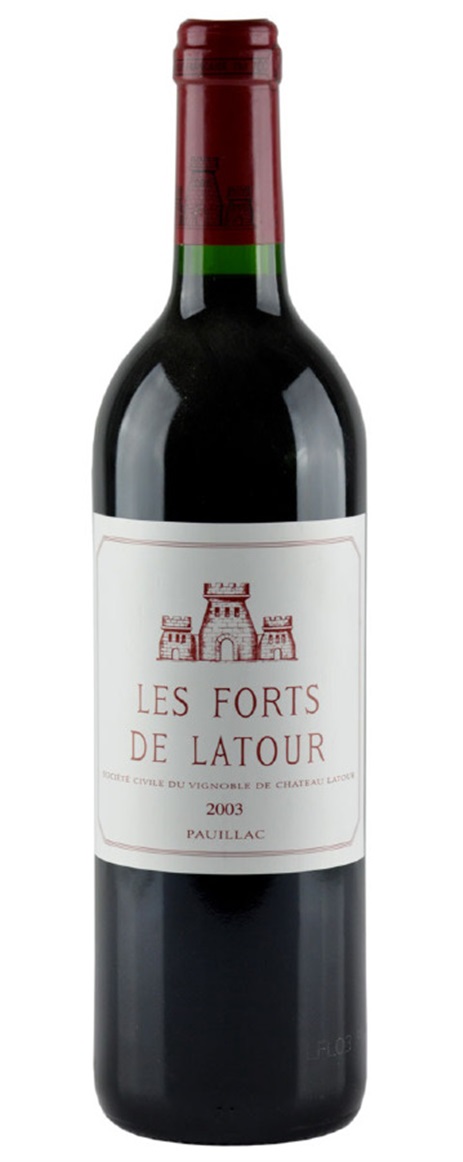 2003 Les Forts de Latour Bordeaux Blend
