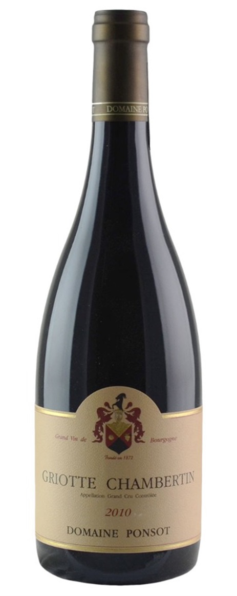 2010 Domaine Ponsot Griotte Chambertin