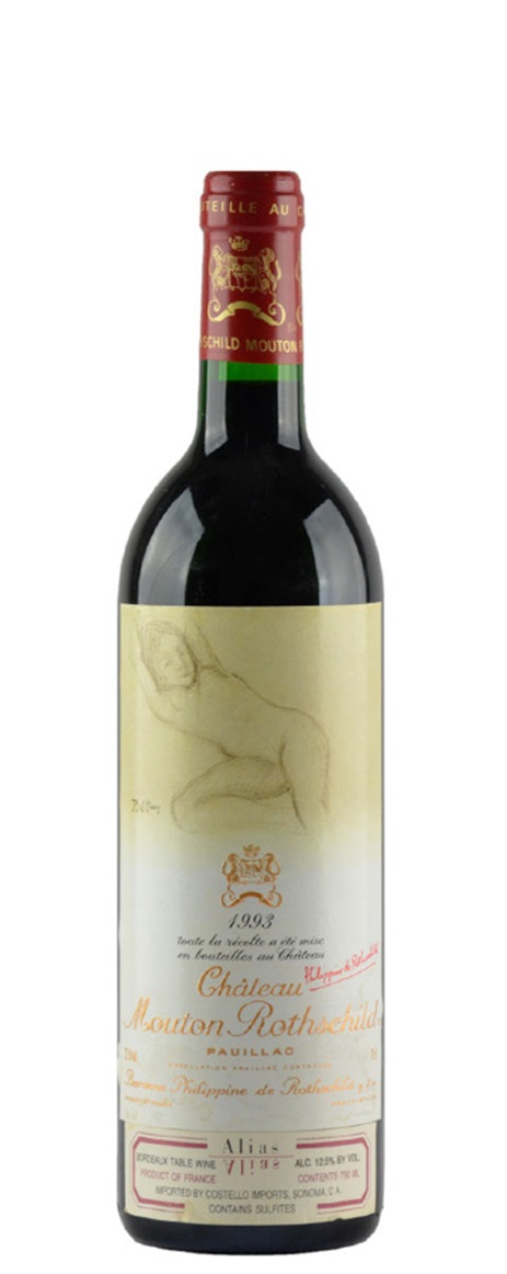1993 Mouton-Rothschild Bordeaux Blend
