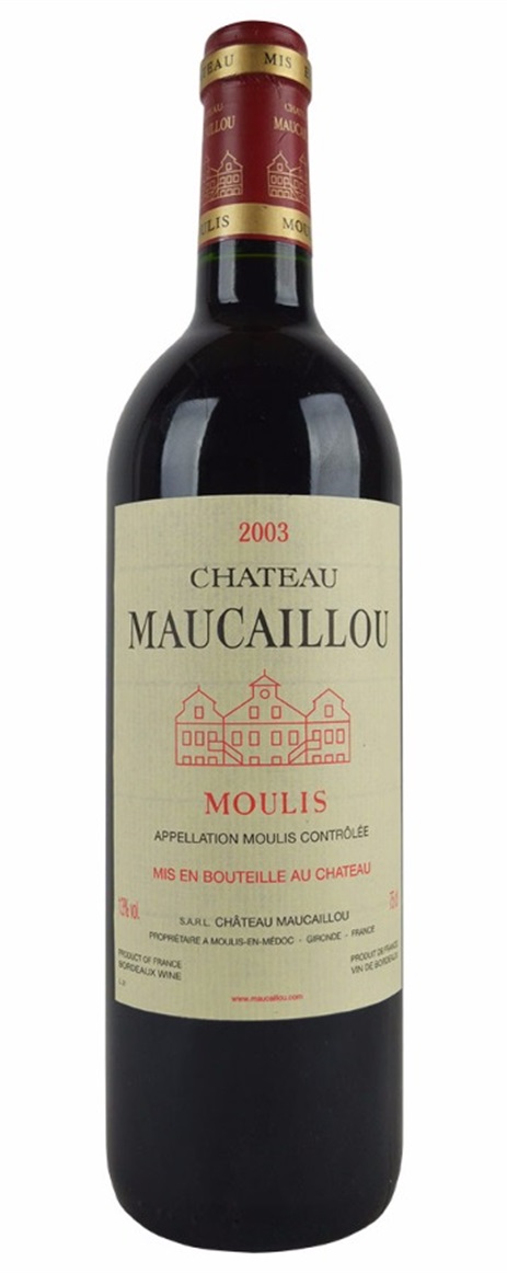 2003 Maucaillou Bordeaux Blend