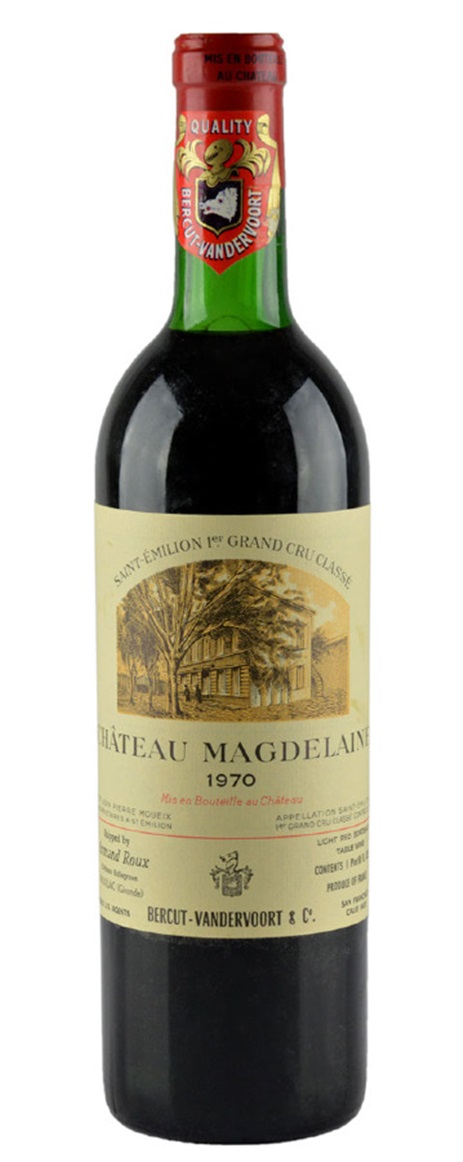 1970 Chateau Magdelaine Bordeaux Blend