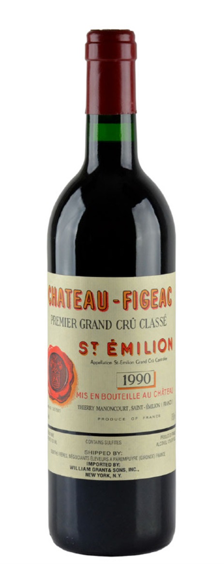 1990 Figeac Bordeaux Blend