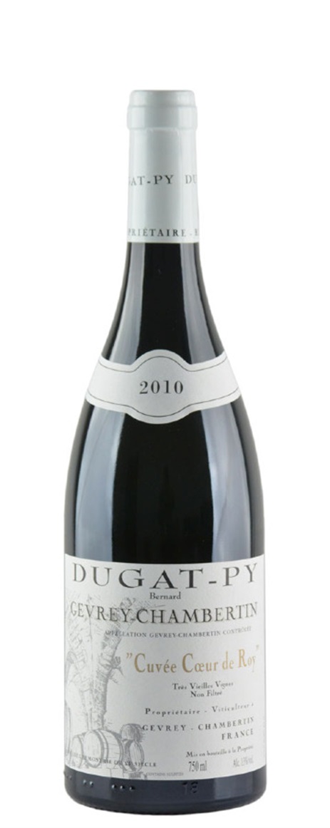 2010 Domaine Dugat-Py Gevrey Chambertin Coeur de Roy Tres Vieilles Vignes