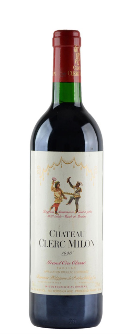 1996 Clerc Milon Bordeaux Blend