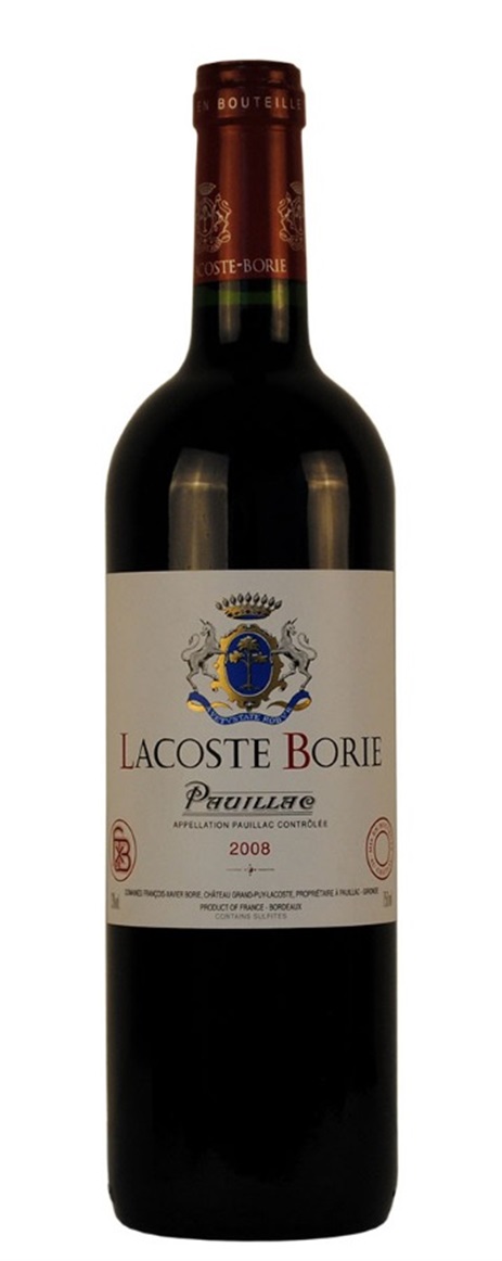 2011 Lacoste-Borie Bordeaux Blend