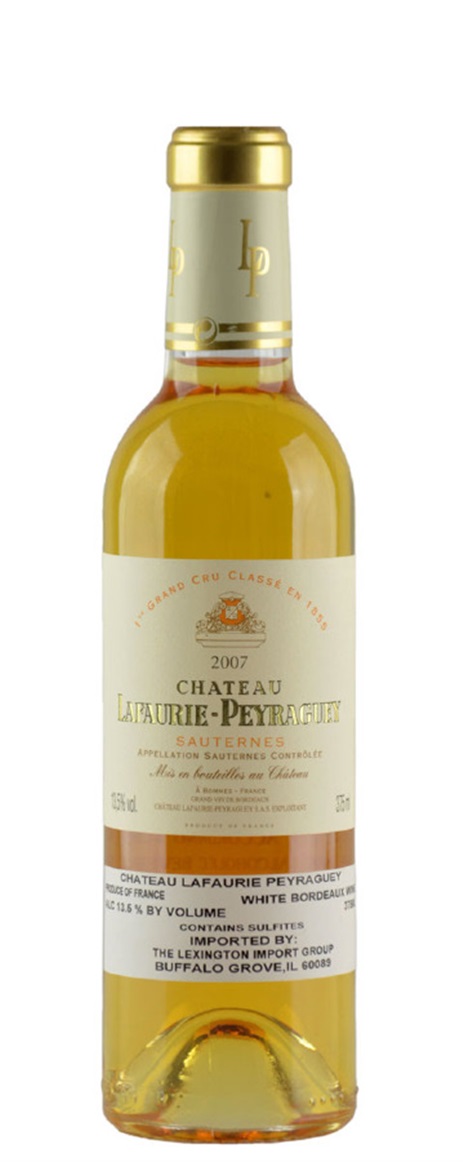 2007 Lafaurie-Peyraguey Sauternes Blend