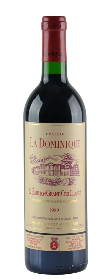 1989 La Dominique Bordeaux Blend