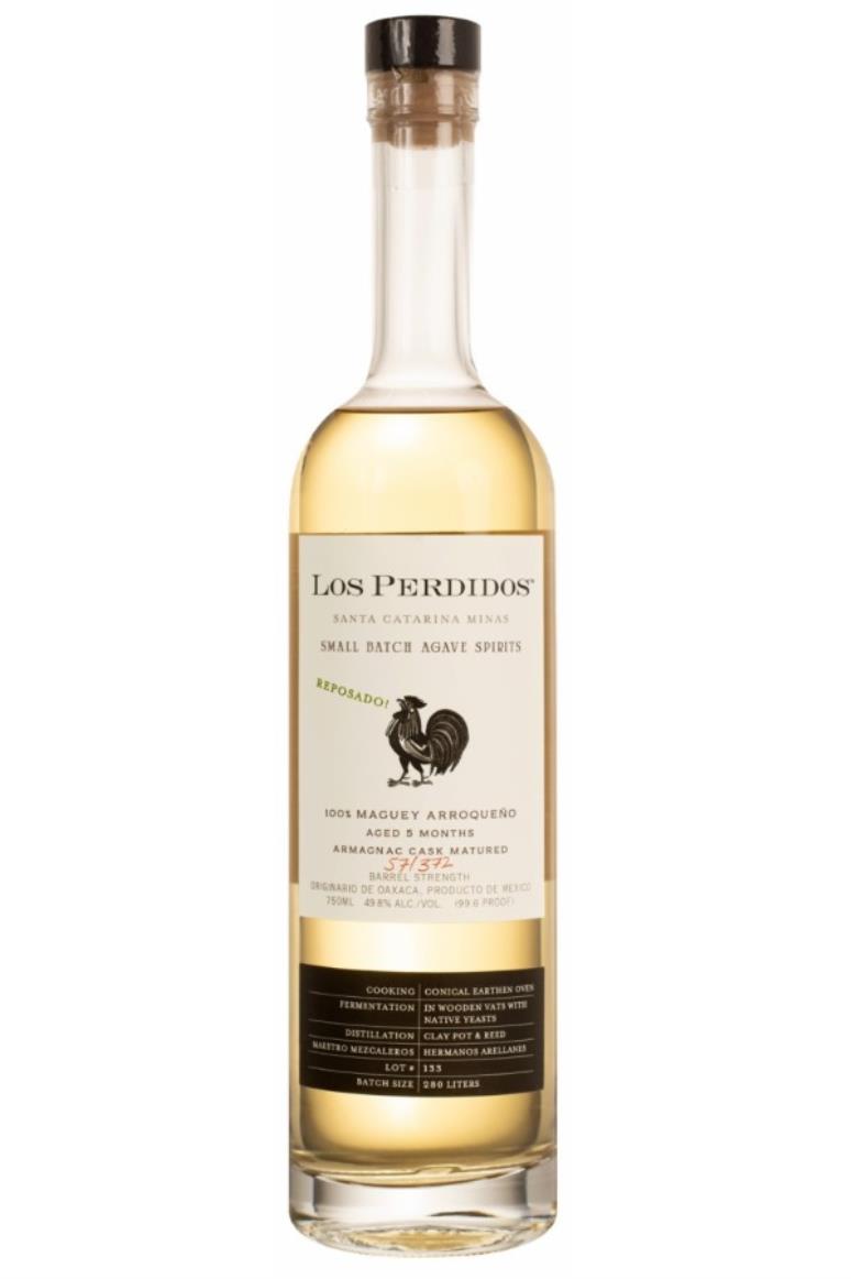 Los Perdidos Arroqueño Reposado Mezcal Aged in Armagnac Casks