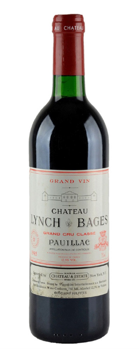 1985 Lynch Bages Bordeaux Blend