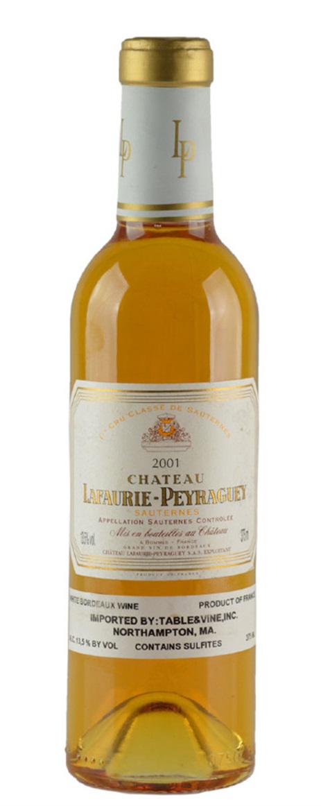 2001 Lafaurie-Peyraguey Sauternes Blend