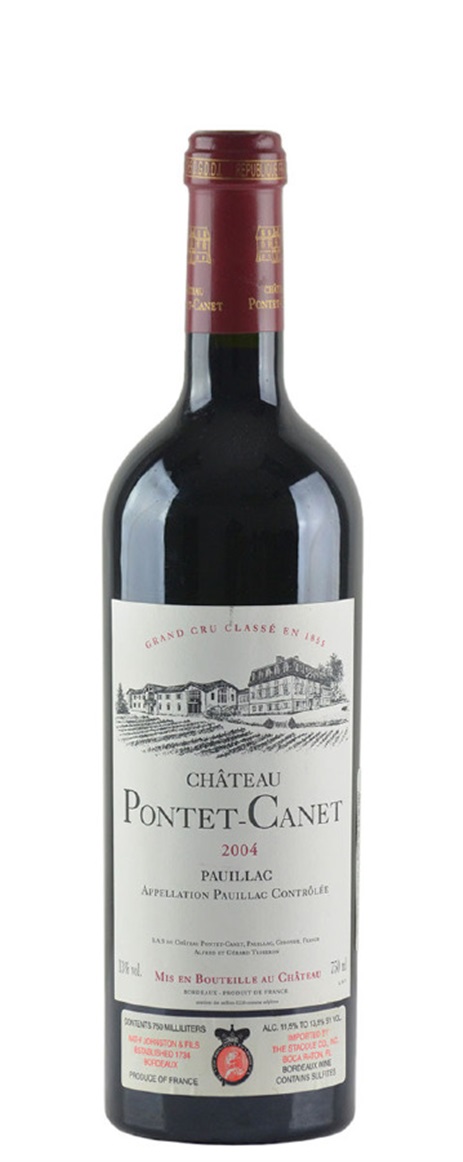 2004 Pontet-Canet Bordeaux Blend