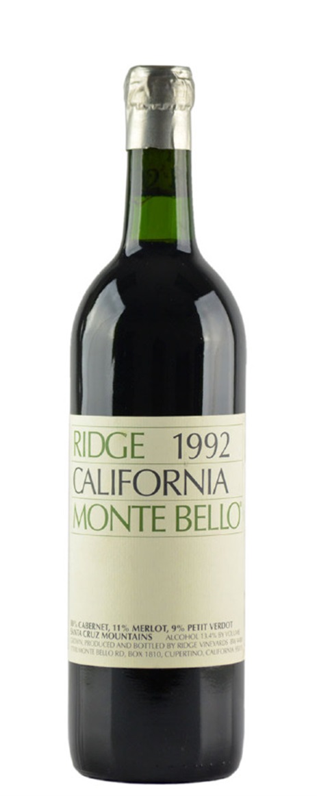 1999 Ridge Monte Bello