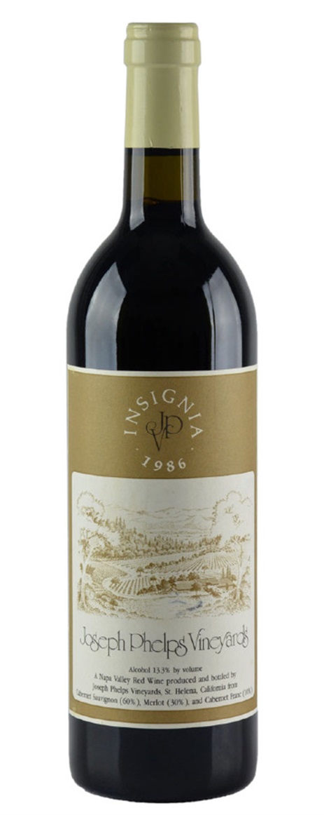 1990 Joseph Phelps Insignia Proprietary Red Wine